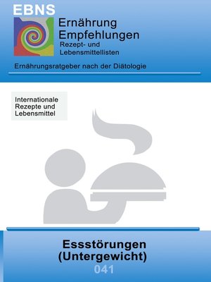cover image of Ernährung bei Essstörungen (Untergewicht)